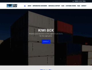 kiwibox.co.nz screenshot