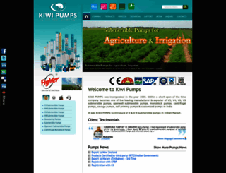 kiwipumps.com screenshot