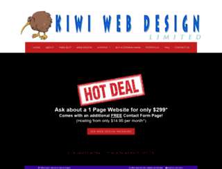 kiwiwebdesign.nz screenshot