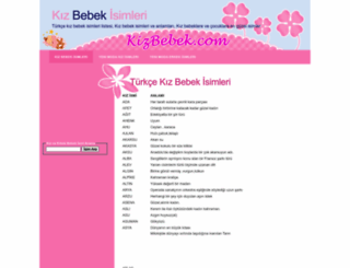 kizbebek.com screenshot