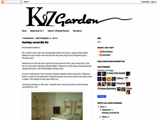 kizgarden.blogspot.com screenshot
