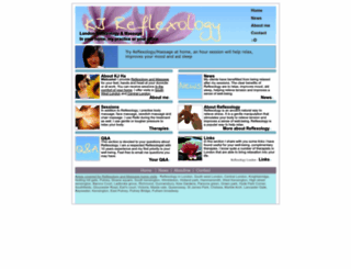 kj-reflexology.com screenshot