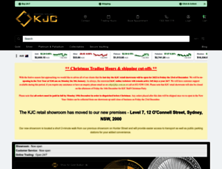 kjc-gold-silver-bullion.com.au screenshot