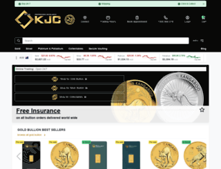 kjcbullion.com.au screenshot