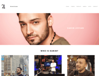 kjovian.com screenshot