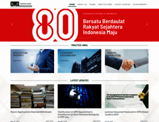 kk-advocates.com screenshot