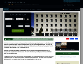 kk-hotel-am-harras-munich.h-rez.com screenshot