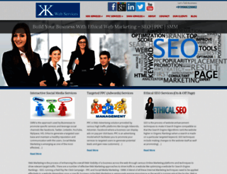 kk-webservices.com screenshot