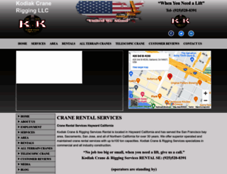 kkcrane.com screenshot