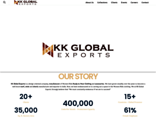 kkglobalexports.com screenshot