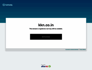 kkn.co.in screenshot