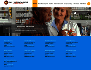kkspharmacytx.com screenshot