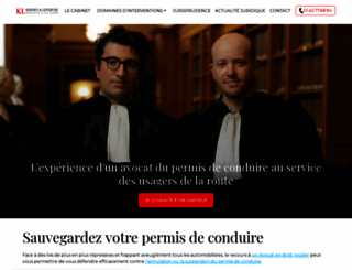 kl-avocats.fr screenshot