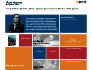 klamer.nl screenshot