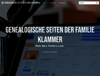 klammer.com screenshot