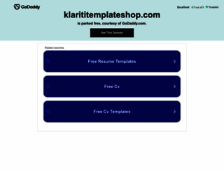 klarititemplateshop.com screenshot