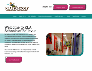 klaschoolsbellevue.com screenshot