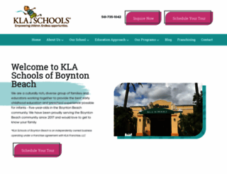 klaschoolsboyntonbeach.com screenshot