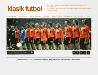 klasikfutbol.blogspot.com.tr screenshot