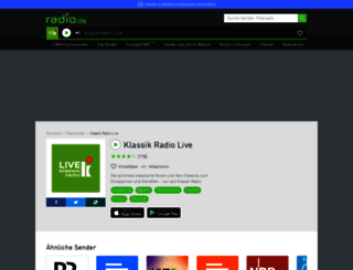 Access . Klassik Radio Live | Live per Webradio hören