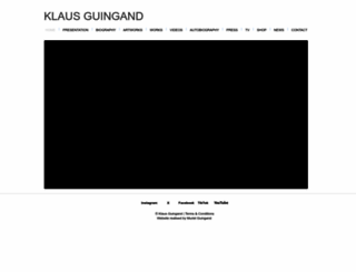 klaus-guingand.net screenshot