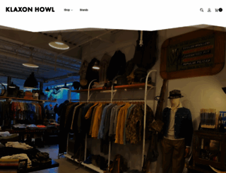 klaxonhowl.com screenshot