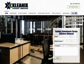 kleanix.com screenshot