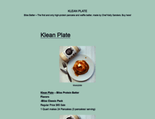 kleanplate.com screenshot