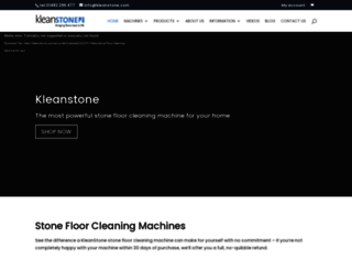 kleanstone.com screenshot