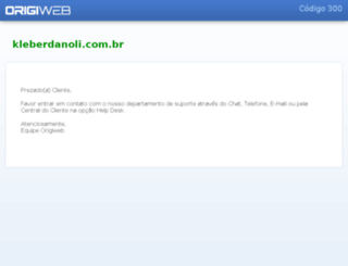 kleberdanoli.com.br screenshot