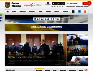 kleczew.pl screenshot