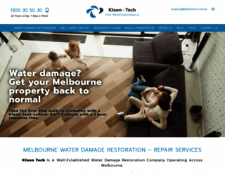 kleentech.com.au screenshot