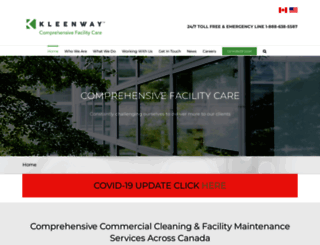 kleenwayservices.com screenshot
