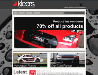 kleers.com screenshot