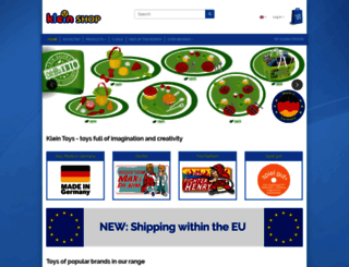 klein-toys-shop.de screenshot