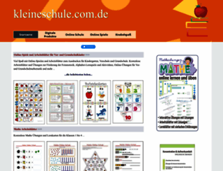 kleineschule.com.de screenshot