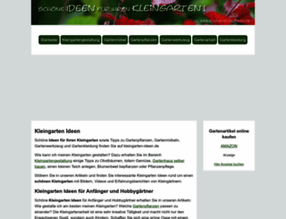 kleingarten-ideen.de screenshot