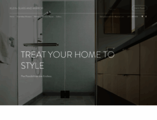 kleinglass.net screenshot