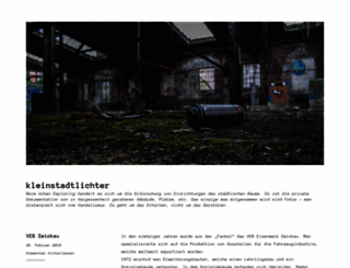 kleinstadtlichter.wordpress.com screenshot