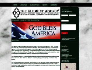 klementagency.com screenshot