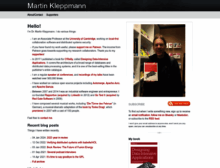 kleppmann.com screenshot
