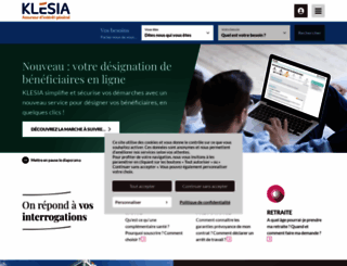 Access klesia.fr. | Klesia