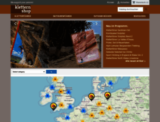 klettern-shop.de screenshot
