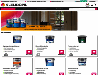 kleuro.nl screenshot