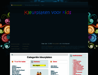 kleurplaten-voor-kids.nl screenshot