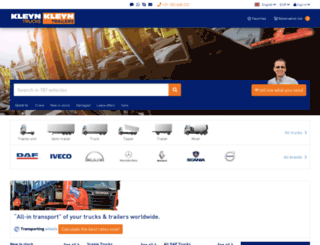 kleyn.com screenshot