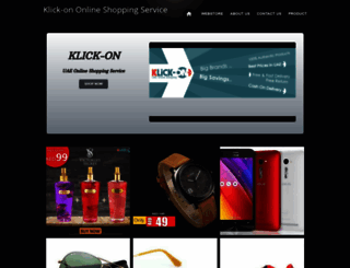 klick-on.webs.com screenshot