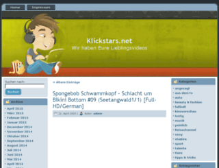 klickstars.net screenshot