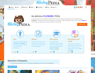 klickypedia.com screenshot