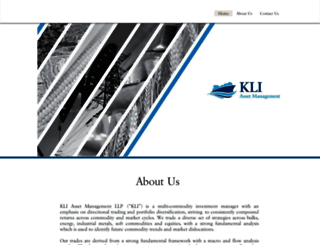 klicommodities.com screenshot